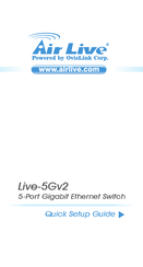 Air Live Live-5Gv2 Quick Setup Manual
