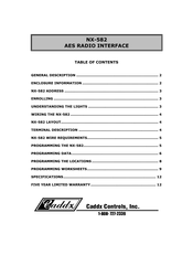 CADDX NX-582 Manual
