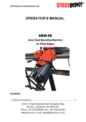 JEI DRILLING & CUTTING SOLUTIONS ABM-28 Operator's Manual