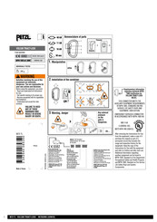 Petzl VULCAN TRIACT-LOCK Quick Start Manual