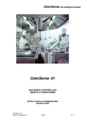 CaterSense CaterSense -01 Installation And Commissioning Instructions