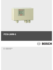 Bosch FCS-LWM-1 Installation Manual