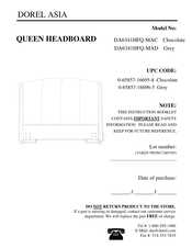 DOREL DA6341HFQ-MAC Manual