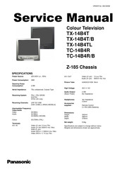 Panasonic TC-14B4R Service Manual