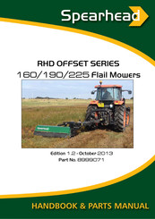 Spearhead RHD OFFSET 160 Handbook & Parts Manual