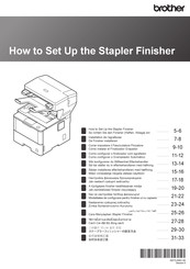 Brother SF-4000 How To Set Up