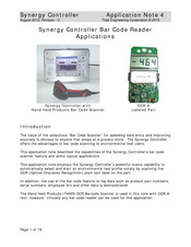 Tidal Engineering Corporation Synergy Controller Application Note