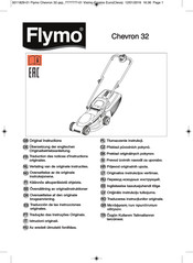 Flymo Chevron 32 Original Instructions Manual