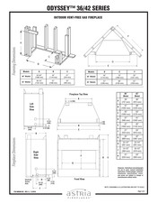 Astria Fireplaces Odyssey42ZPM Product Information