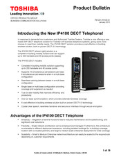 Toshiba IP4100 Product Bulletin