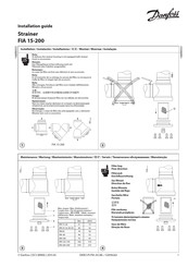 Danfuss FIA 15-200 Installation Manual