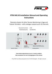 FMS RTM IO Installation Manual And Operating Instructions