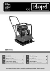 Scheppach HP2000S Manual