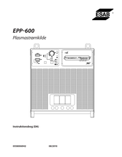 ESAB Precision Plasmarc EPP-600 Manual