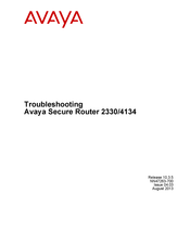 Avaya 2330/4134 Troubleshooting Manual