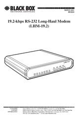 Black Box RS-232 Instruction