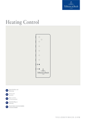 Villeroy & Boch Heating Control Start-Up And Operation