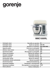 Gorenje MMC1000RL Instruction Manual