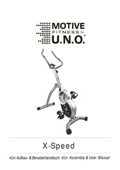 U.N.O. MOTIVE FITNESS X-Speed Assembly & User Manual