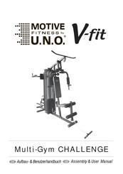 U.N.O. MOTIVE FITNESS Multi-Gym CHALLENGE Assembly & User Manual