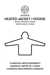 Ororo heated hot sale jacket manual