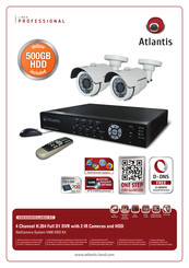 Atlantis 4/8 channel H.264 VideoSurveillance KIT Instruction