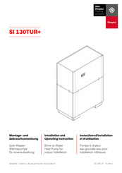 Dimplex SI 130TUR+ Installation And Operating Instruction