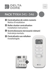 DELTA DORE PACK TYXIA 546 Installation Instructions Manual