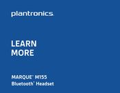 Plantronics Marque M155 Manual