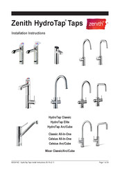 Zenith HydroTap Classic Installation Instructions Manual