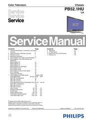 Philips PB52.1HU LA Service Manual