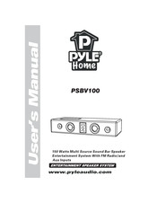 Pyle PSBV100 User Manual