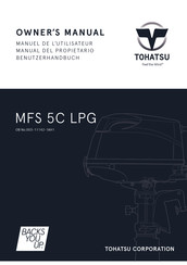 TOHATSU MFS 5C LPG Owner's Manual