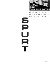 Sperry Rand UNIVAC 490 SPURT General Reference Manual
