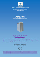 Tema Telecomunicazioni AD639R Product Manual