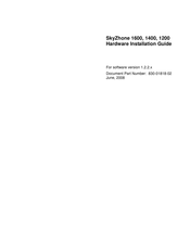 Zhone SkyZhone 1400 Hardware Installation Manual