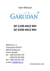 Anita GARUDAN GF-1130-4412 MH User Manual