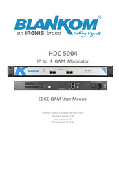 Irenis BLANKOM HDC 5004 User Manual