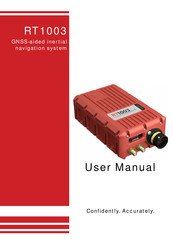 OXTS RT1003 User Manual