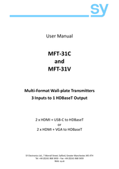 SY Electronics MFT-31C User Manual