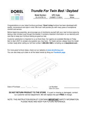 DOREL Living DL1010TB-10 Manual