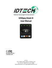 IDTECH vivopay kiosk iii User Manual