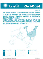 brevi On board seat 704 Instructions For Use Manual