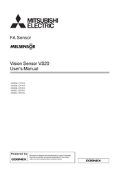 Mitsubishi Electric MELSENSOR Vision Sensor VS20 Series User Manual