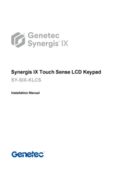 Genetec Synergis IX SY-SIX-KLCS Installation Manual