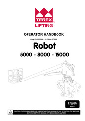 Terex Robot 15000 Operator's Handbook Manual