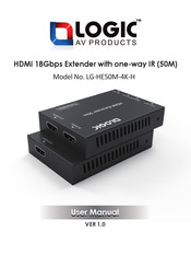 Logic AV Products LG-HE50M-4K-H User Manual