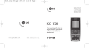LG kg130 User Manual