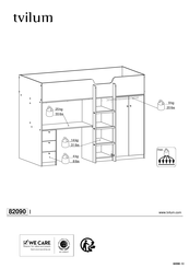 TVILUM 82090 Owner's/Assembly Manual