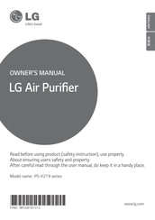 Lg PS-V219 Series Owner's Manual
